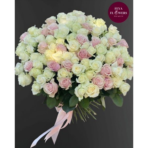 Микс из 201 розы